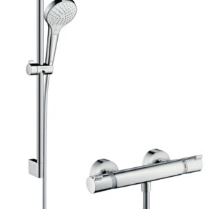 Combiné de couche thermostatique hansgrohe croma select s vario 0,65 m / ecostat comfort, réf. disponible abidjan cote d'ivoire.