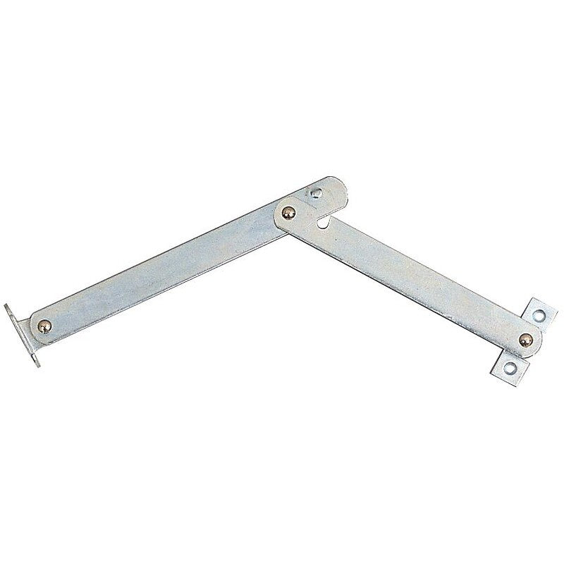 Compas d'arrêt acier zingué avec équerre et platine main droite. disponible abidjan cote d'ivoire.