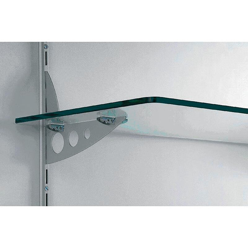 Console ajourée design dma soft design pas de 37 mm aluminium finition argent satiné longueur 180 mm. disponible abidjan cote d'ivoire.