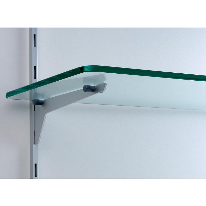 Console droite 2450 - ligne square classic 200 pas de 50 mm - aluminium finition argent satiné longueur 150 mm. disponible abidjan cote d'ivoire.