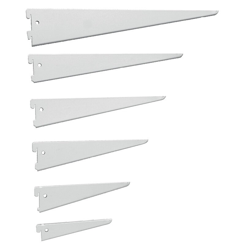 Consoles quistinic pour crémaillères double perforation pas de 50 - longueur 220 mm. disponible abidjan cote d'ivoire.