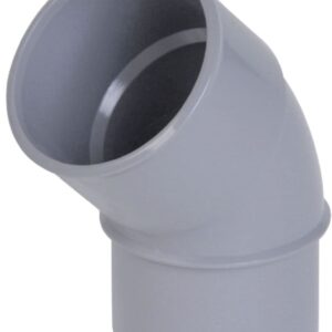 Coude 45° mf, pvc gris - ø 40 mm nicoll, réf. disponible abidjan cote d'ivoire.