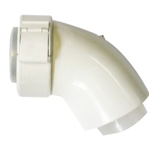 Coude 45° pour chaudière condensation frisquet visio réf. disponible abidjan cote d'ivoire.