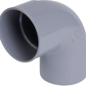 Coude 87°30 mf - uch8 - pvc gris - ø 40 mm. disponible abidjan cote d'ivoire.