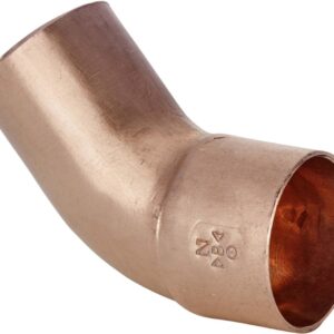 Coude cuivre 5040 petit rayon 45° mâle femelle d 16 sachet de 10 altech, réf : alt10ef5040 016. disponible abidjan cote d'ivoire.