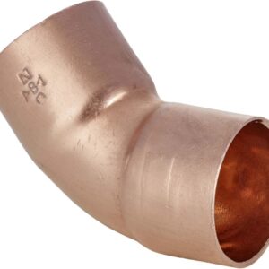 Coude cuivre 5041 petit rayon 45° femelle femelle d 35 altech sachet de 1, réf : alt01ef5041 035. disponible abidjan cote d'ivoire.