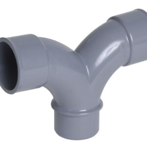 Coude double mâle femelle 87°30 parallèle diamètre 40mm réf. disponible abidjan cote d'ivoire.