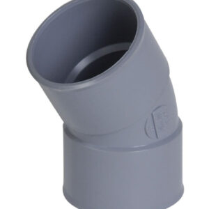 Coude femelle-femelle 30° - cj33 - pvc gris - ø 50 mm. disponible abidjan cote d'ivoire.