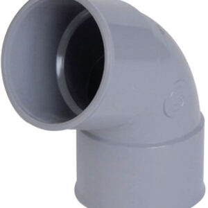 Coude femelle-femelle 67°30 - uch66 - pvc gris - ø 40 mm. disponible abidjan cote d'ivoire.