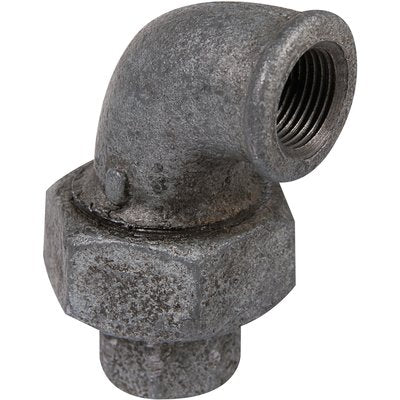 Coude-union fonte malléable 96 galvanisée femelle femelle 20x27 réf. disponible abidjan cote d'ivoire.