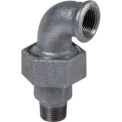 Coude-union fonte malléable 98 galvanisée mf 26x34 réf. disponible abidjan cote d'ivoire.