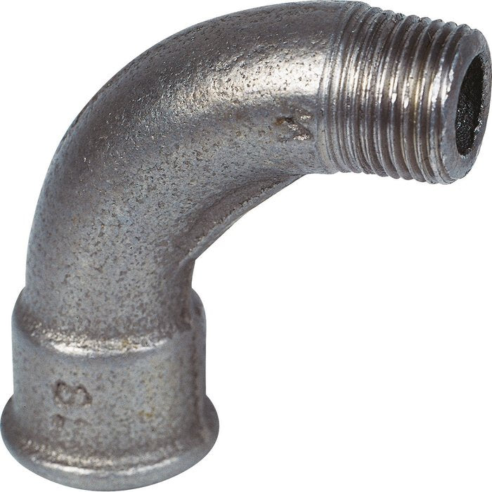Courbe 90° n° 1 fonte malléable noir mf diamètre : 50x60 réf. disponible abidjan cote d'ivoire.
