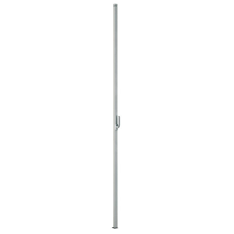 Crémone pompier à poignée rotative en applique finition blanc 3000 mm pour menuiserie bois, aluminium ou pvc 334. disponible abidjan cote d'ivoire.
