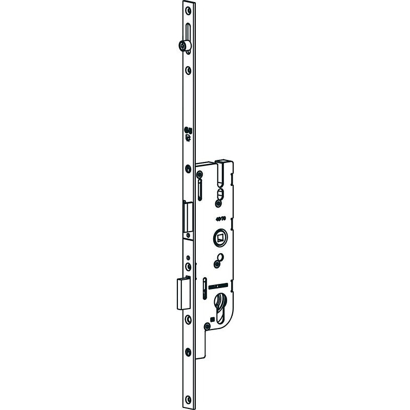 Crémone serrures pour partie basse de porte fermière - tétière 16 mm - axe 40 mm - gu-europa r1. disponible abidjan cote d'ivoire.