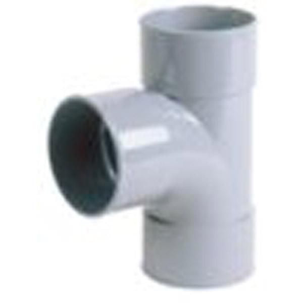 Culotte et embranchement simple femelle-femelle à 87°30 - ubj188 - pvc gris - ø 50 mm. disponible abidjan cote d'ivoire.