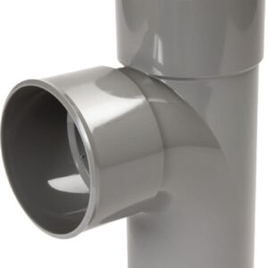 Culotte mâle-femelle 87°30 - nicoll ubt18 - pvc gris - ø 100 mm. disponible abidjan cote d'ivoire.