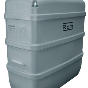 Cuve fioul avec enveloppe secondaire roth pe rothalens plus 2m^3 2000l, réf. disponible abidjan cote d'ivoire.