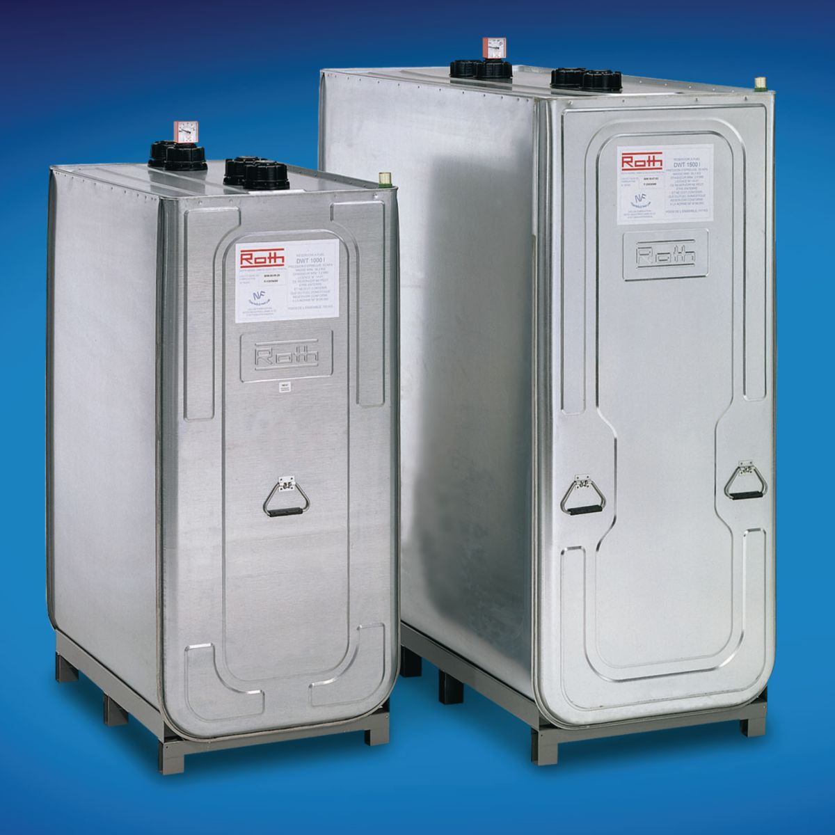 Cuve fioul roth dwt 1500l avec cuve de rétention intégrée 1630x770x1950mm 157 kg, réf. disponible abidjan cote d'ivoire.