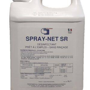 Désinfectant hydro-alcoolique spray-net sr 5 litres réf. disponible abidjan cote d'ivoire.
