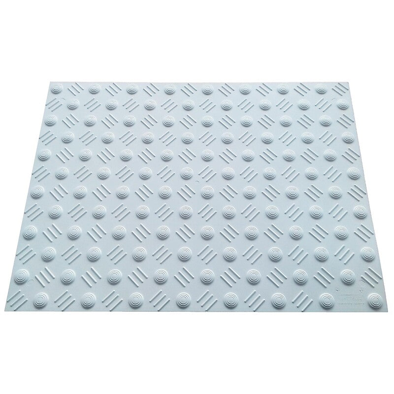 Dalles podotactiles d'éveil à la vigilance à visser à usage extérieur waccess - 405mmx590mm - gris. disponible abidjan cote d'ivoire.