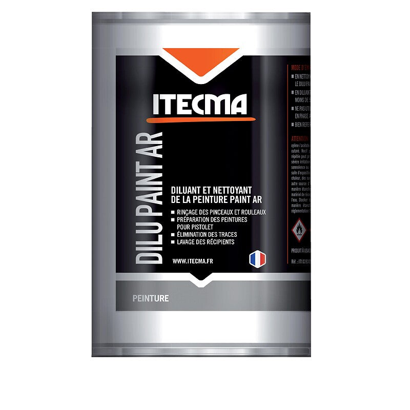 Diluant nettoyant peinture dilu paint ar pot de 5 litres. disponible abidjan cote d'ivoire.