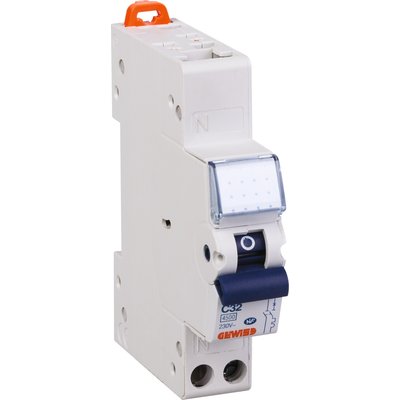 Disjoncteur magnetothermique - mtc 45 fixmatic - 1p+n courbe c 32a - 4500a/4,5ka - 1 module - neutre a gauche réf / gw90610f. disponible abidjan cote d'ivoire.