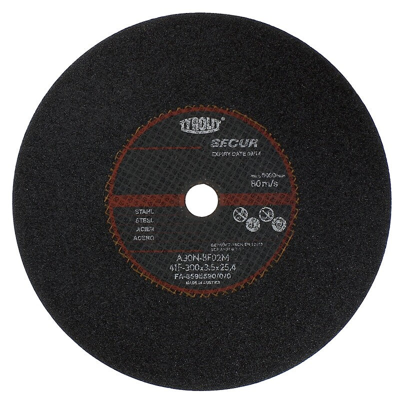 Disque à tronçonner premium moyeu plat coupe acier ø 400 épaisseur 4 mm alésage 25,4 mm. disponible abidjan cote d'ivoire.