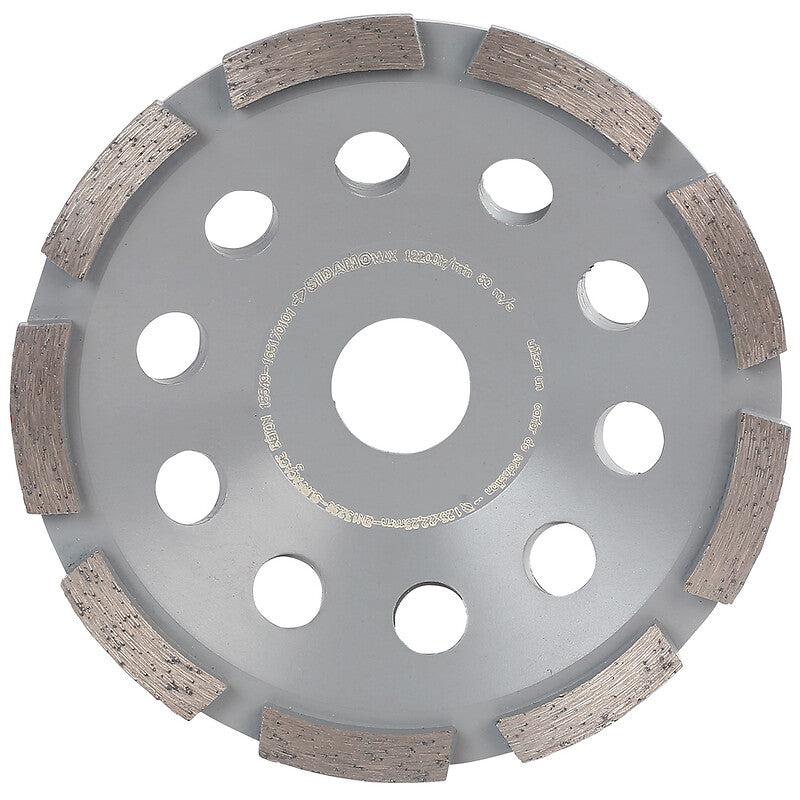 Disques diamants à surfacer star cup ø 125 mm, alésage 22,23 mm, hauteur 5,5 mm. disponible abidjan cote d'ivoire.