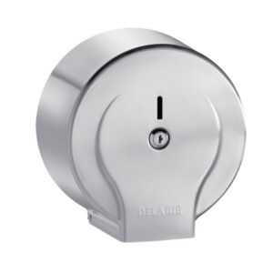 Distributeur de papier delabie wc 200 m inox satiné 8 / 10 réf. disponible abidjan cote d'ivoire.