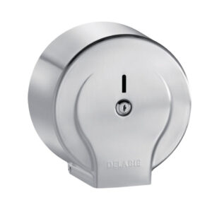 Distributeur de papier wc moyen 200 m inox satiné 8 / 10 réf. disponible abidjan cote d'ivoire.