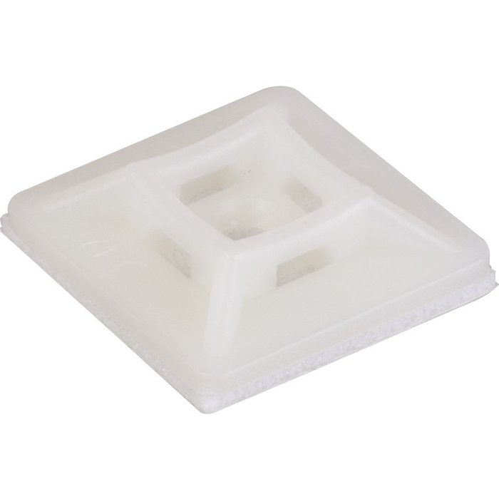 Embase adhésive polyamide 6/6 sachet de 100 pièces réf mpny750. disponible abidjan cote d'ivoire.