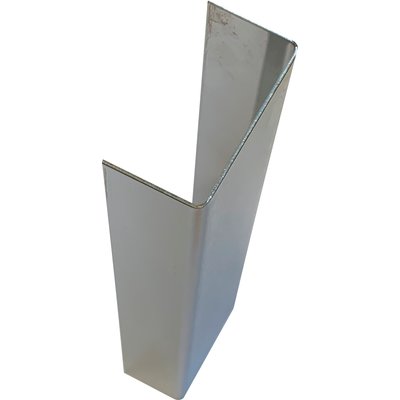 Embout plinthe inox 150mm. disponible abidjan cote d'ivoire.