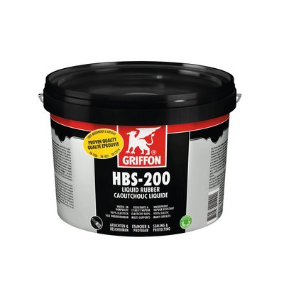 Enduit hbs-200 caoutchouc liquide seau 5l. disponible abidjan cote d'ivoire.
