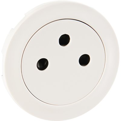 Enjoliveur céliane - prise 2p+t surface - blanc - ref. disponible abidjan cote d'ivoire.