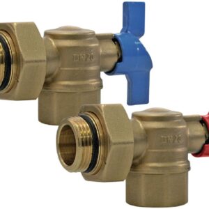 Ensemble de 2 vannes isolement pour collecteur, altech, ref. disponible abidjan cote d'ivoire.