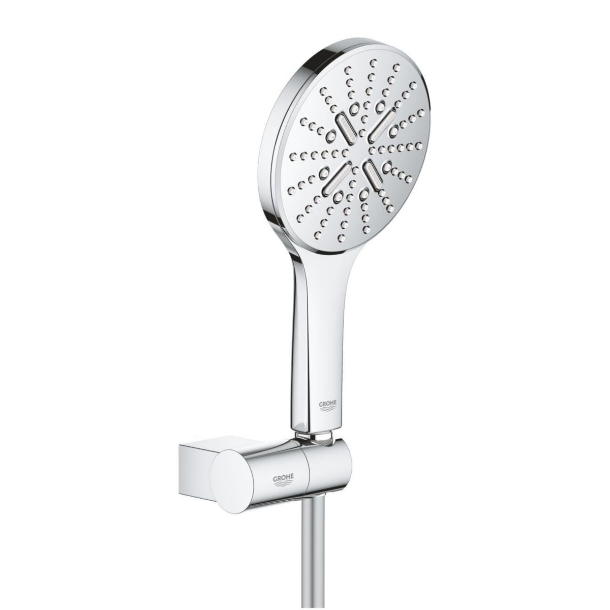 Ensemble de douche 3 jets avec support mural rainshower smartactive 130 chrome ref. disponible abidjan cote d'ivoire.