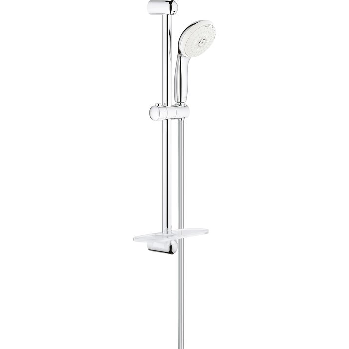 Ensemble de douche 4 jets avec barre tempesta 100 chromé 28593002. disponible abidjan cote d'ivoire.