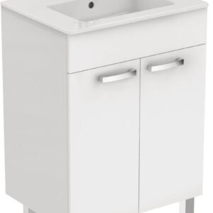 Ensemble de meuble ulysse, 2 portes, 60 cm, blanc brillant réf. disponible abidjan cote d'ivoire.