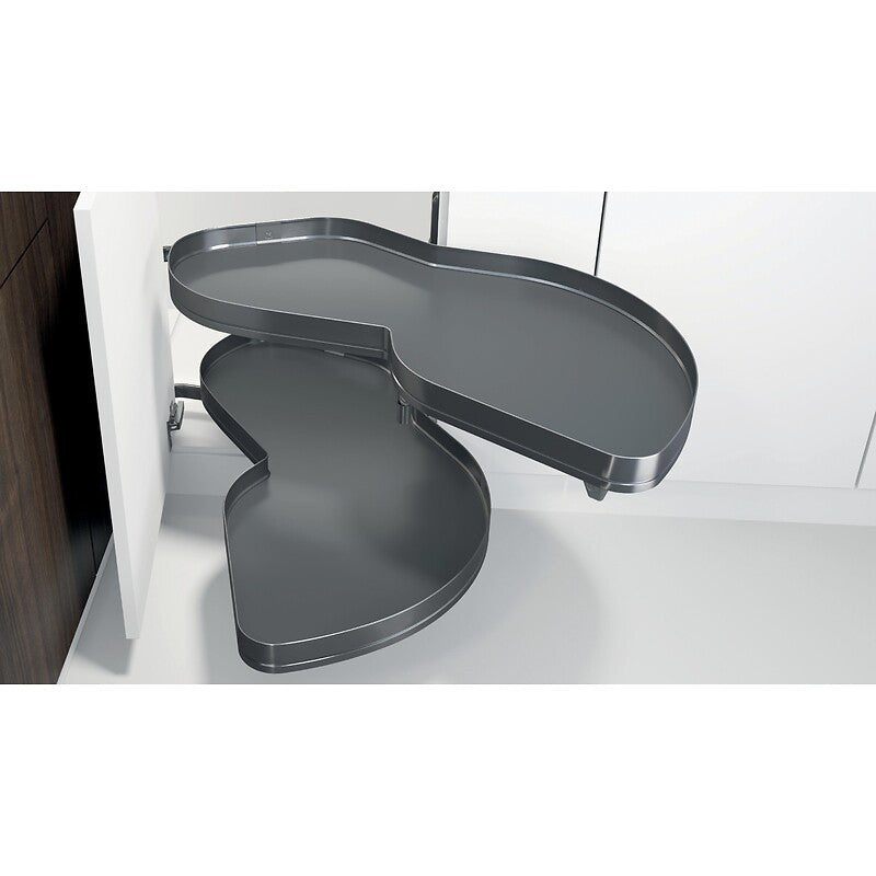 Ensemble le mans ii 2 plateaux arena pure fond anthracite l500 sens gauche axe h720-900mm sans amortisseur. disponible abidjan cote d'ivoire.
