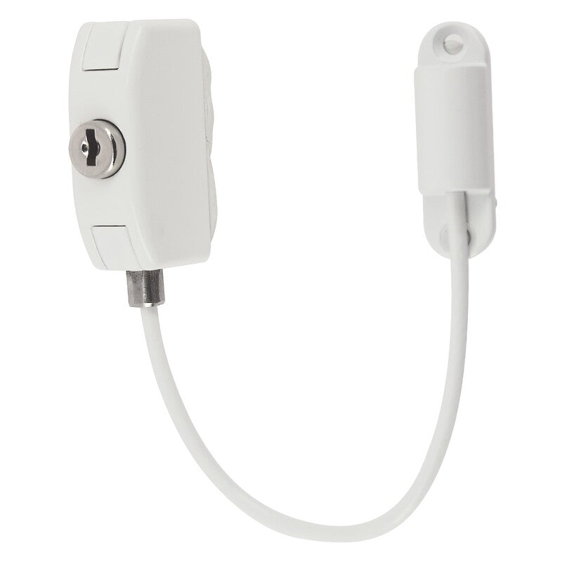 Entrebâilleur à câble noir elgor - longueur 190 mm - ouverture à clé s'entrouvrant. disponible abidjan cote d'ivoire.