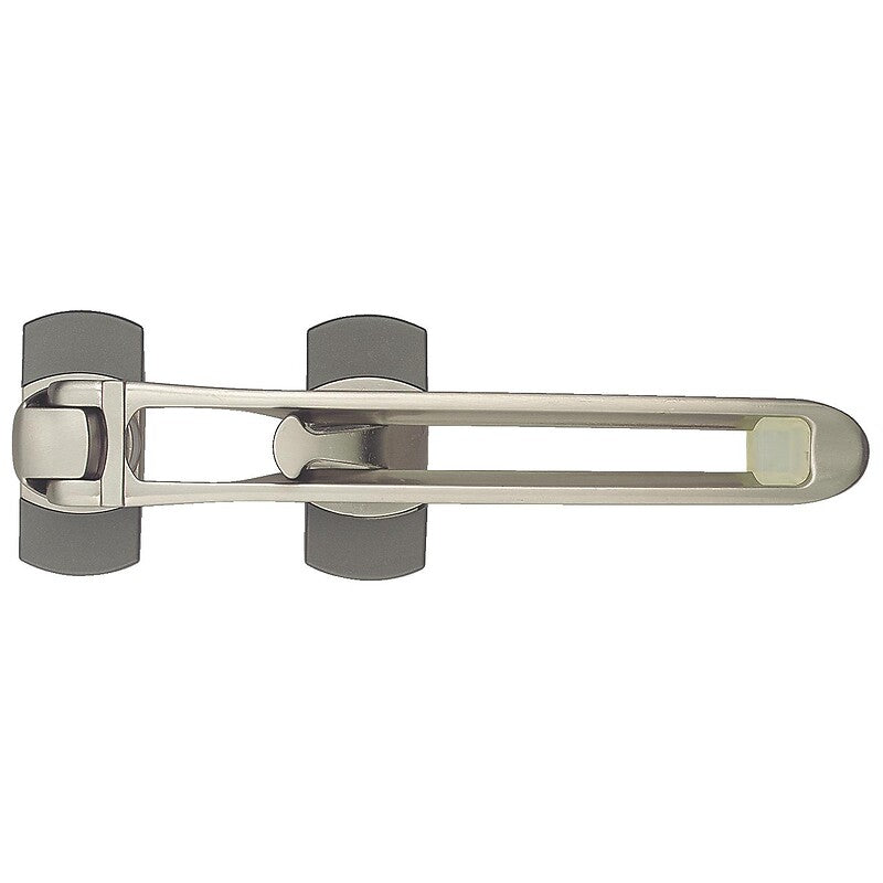 Entrebâilleurs en zamak finition nickelé satiné pour portes affleurantes ou à recouvrement type most. disponible abidjan cote d'ivoire.