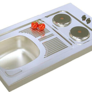 Evier cuisinette cpae 1 cuve 1000 inox 18/10, lisse. disponible abidjan cote d'ivoire.
