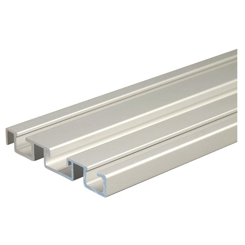 Ferrures esprit p300-19 pour portes de meubles - rails bas 65 - laqué noir - 2m55. disponible abidjan cote d'ivoire.