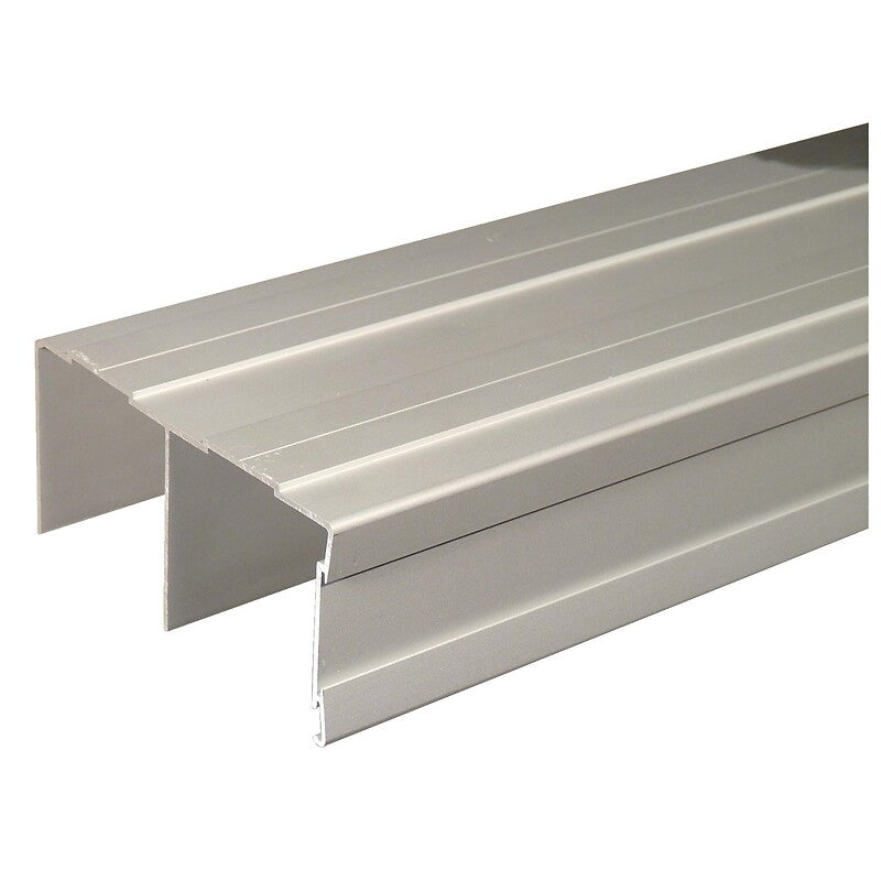 Ferrures esprit p300-19 pour portes de meubles - rails hauts - laqué noir - long 2m55. disponible abidjan cote d'ivoire.
