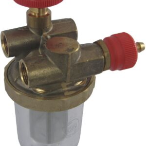 Filtre à mazout recyclé oventrop conduit 12 x 17 tamis nickelé a/r réf. disponible abidjan cote d'ivoire.