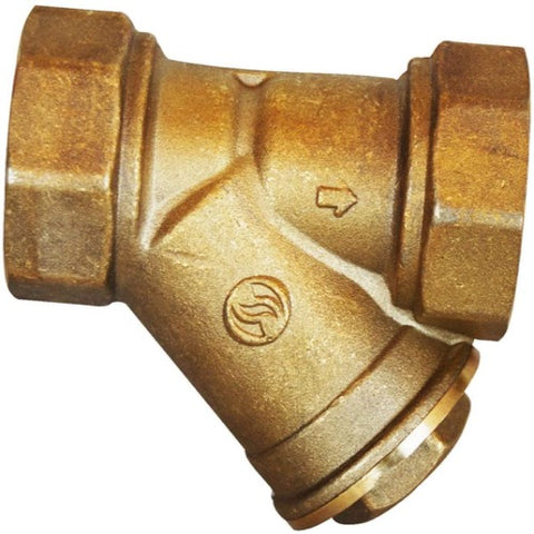 Filtre en y à tamis taraudé bsp 1 laiton réf 206006. disponible abidjan cote d'ivoire.