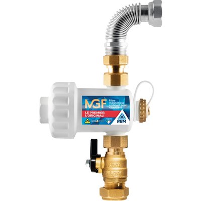 Filtre magnétique compact mgf blanc diamètre 22 réf. disponible abidjan cote d'ivoire.