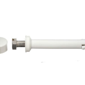 Fixation wc vis tête hexagonale laiton 6x80, cheville longue, cabochons blancs et chromé. disponible abidjan cote d'ivoire.