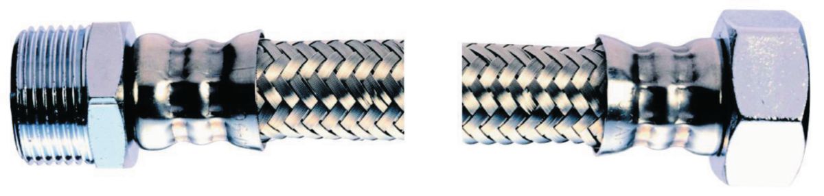 Flexible plomberie mâle femelle 15 x 21 dn 13 longueur 800 altech, réf : 201839. disponible abidjan cote d'ivoire.