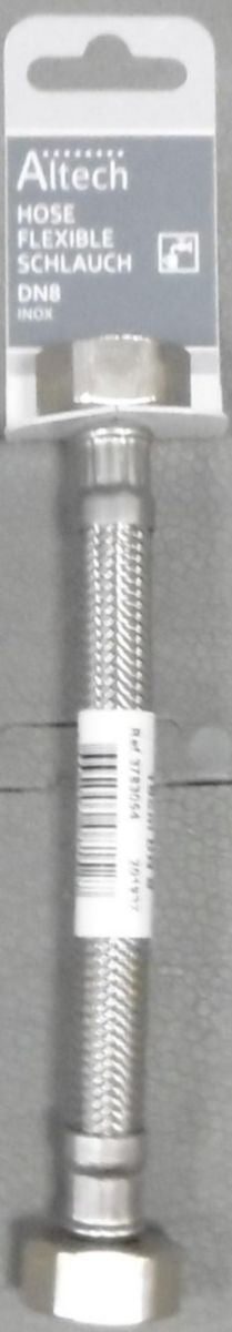 Flexible sanitaire femelle-femelle 12x17 dn8 longueur 200mm, altech, réf : 207200. disponible abidjan cote d'ivoire.